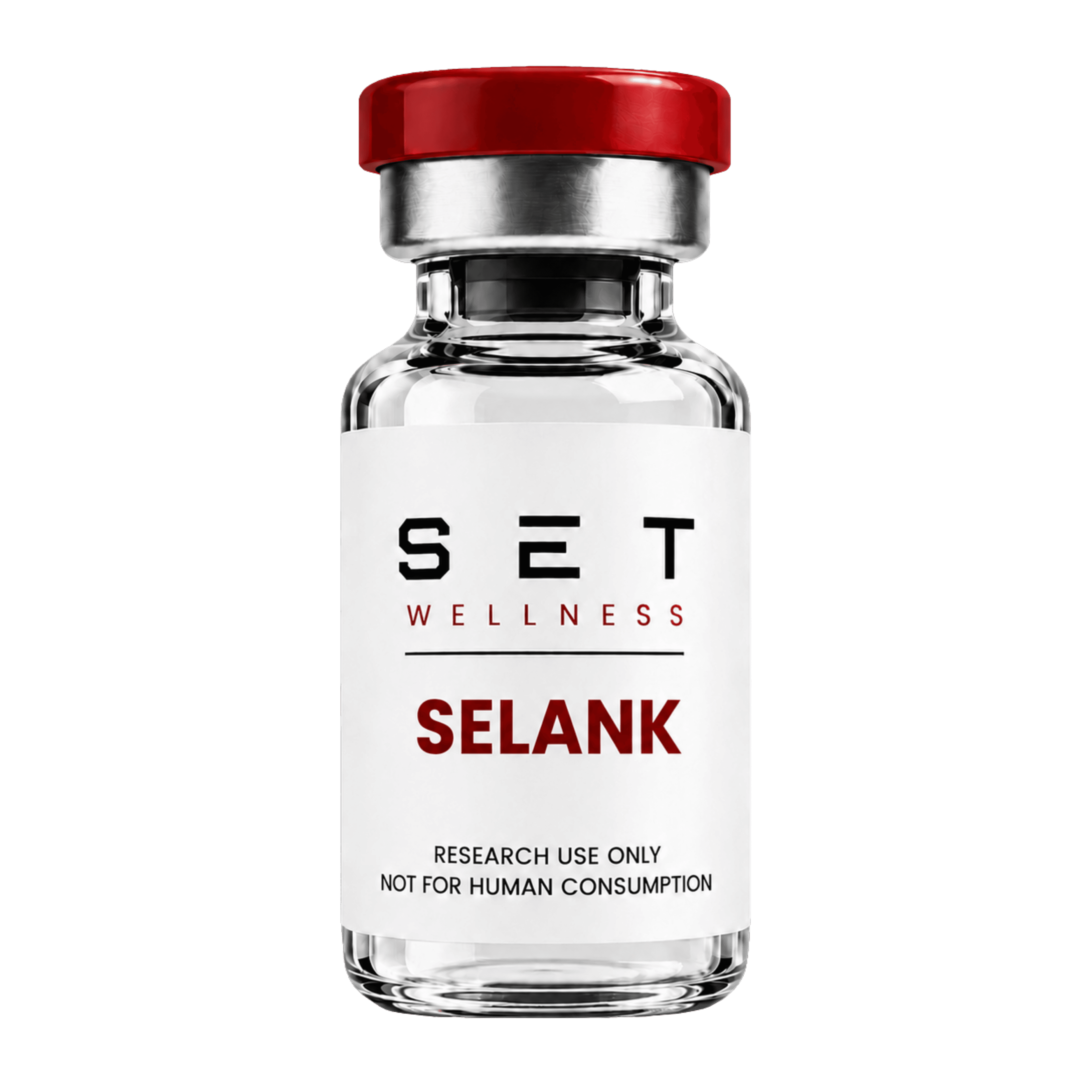 Selank research vial